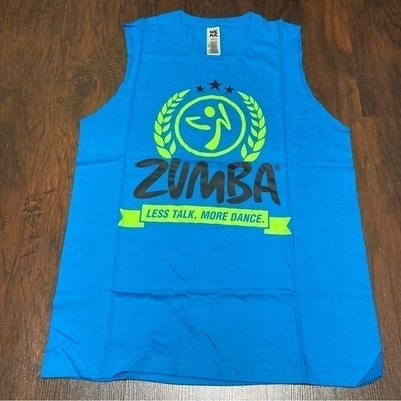 Zumba Fitness Other - ZUMBA tank top “Less Talk More Dance” 100% Cotton Small